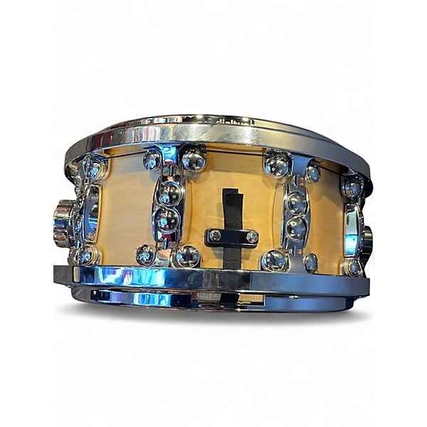 Used dialtune 6.5X14 SNARE Natural Maple Drum