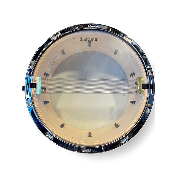 Used dialtune 6.5X14 SNARE Natural Maple Drum