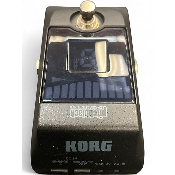 Used KORG PB01 Pitchblack Chromatic Tuner Pedal