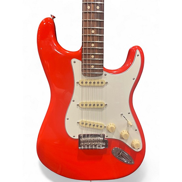 Used Fender PLAYER II STRATOCASTER Fiesta Red Solid Body Electric Guitar