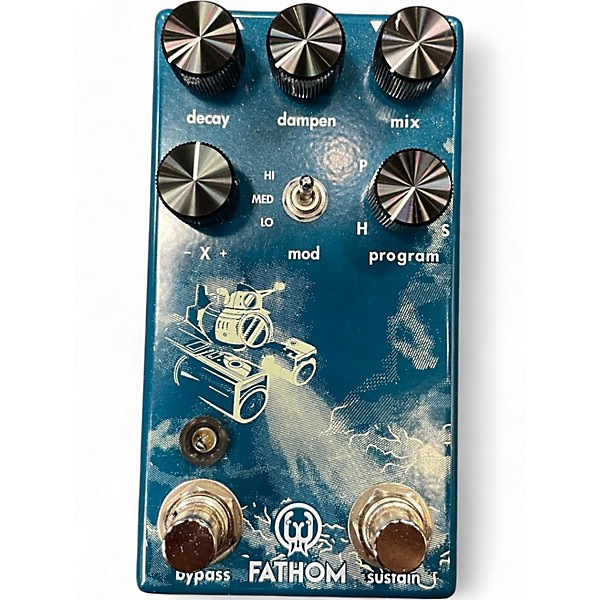 Used Walrus Audio Fathom Reverb Effect Pedal