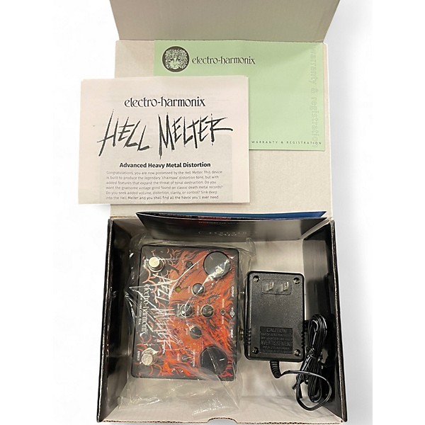 Used Electro-Harmonix HELL MELTER Effect Pedal
