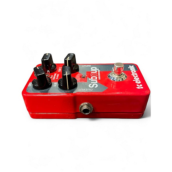 Used TC Electronic Sub N Up Octaver Effect Pedal