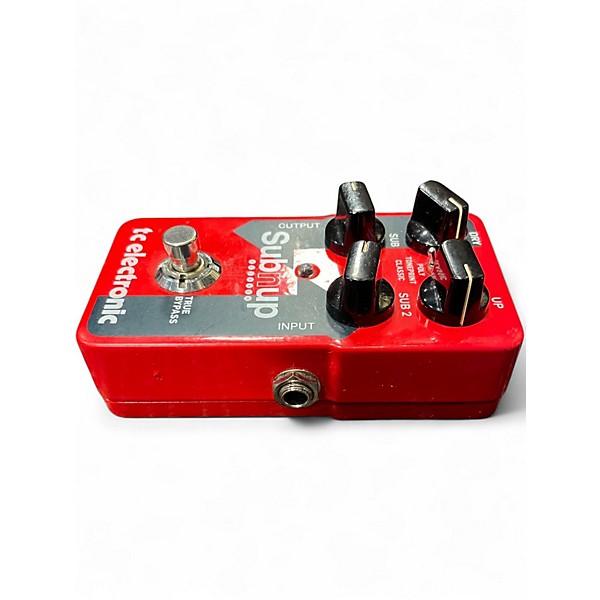 Used TC Electronic Sub N Up Octaver Effect Pedal