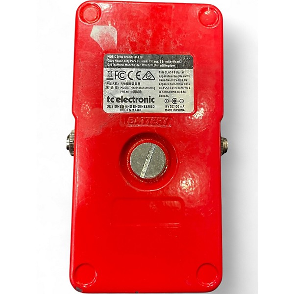 Used TC Electronic Sub N Up Octaver Effect Pedal