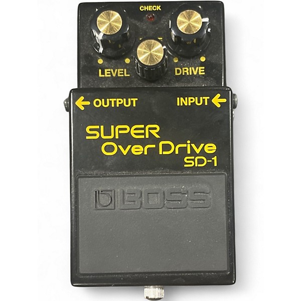 Used BOSS SD1 Super Overdrive Effect Pedal
