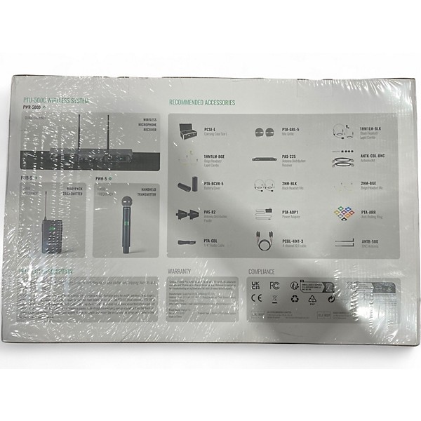 Used Phenyx Pro Quad Wireless Mic System Dynamic Microphone