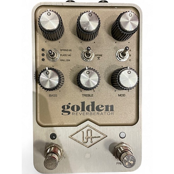 Used Universal Audio GOLDEN REVERBERATOR Effect Pedal