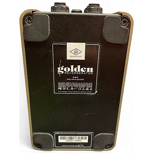 Used Universal Audio GOLDEN REVERBERATOR Effect Pedal