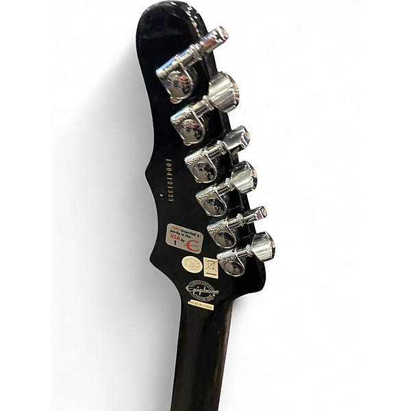 Used Epiphone Wilshire Black Solid Body Electric Guitar