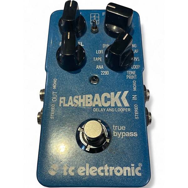 Used TC Electronic Flashback Delay And Looper Effect Pedal