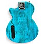 Used Earl Slick SL52 Turquoise Ash Solid Body Electric Guitar