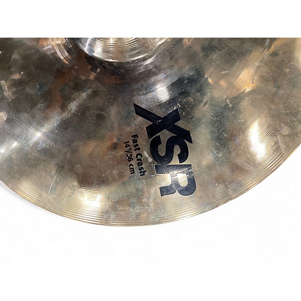 Used SABIAN 14in XSR Fast Crash Cymbal