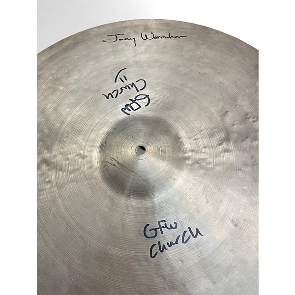 Used Istanbul Agop 24in Joey Waronker Signature  Cymbal