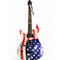 Used ESP LTD H100 American Flag Solid Body Electric Guitar thumbnail