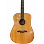 Used Alvarez AD60L Dreadnought Left Handed Natural Acoustic Guitar