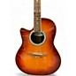 Used Ovation Celebrity LLC047 2 Color Sunburst Acoustic Electric Guitar