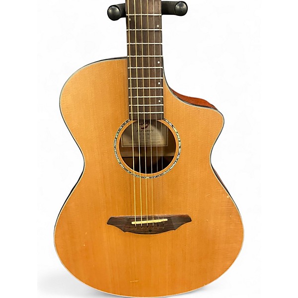 Used Breedlove Atlas Series Solo C350/CRE Concert Natural Acoustic Electric Guitar