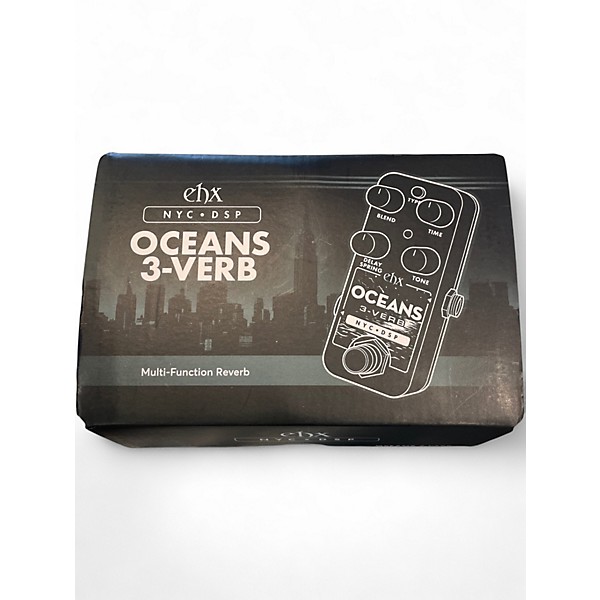 Used Electro-Harmonix OCEANS 3 VERB Pedal