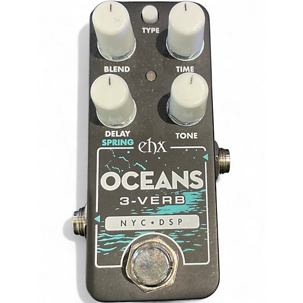 Used Electro-Harmonix OCEANS 3 VERB Pedal