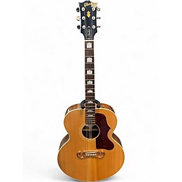Used Gibson SJ200 Standard Super Jumbo WALNUT NATURAL Acoustic Electric Guitar