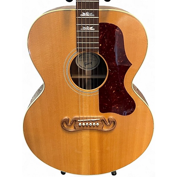 Used Gibson SJ200 Standard Super Jumbo WALNUT NATURAL Acoustic Electric Guitar