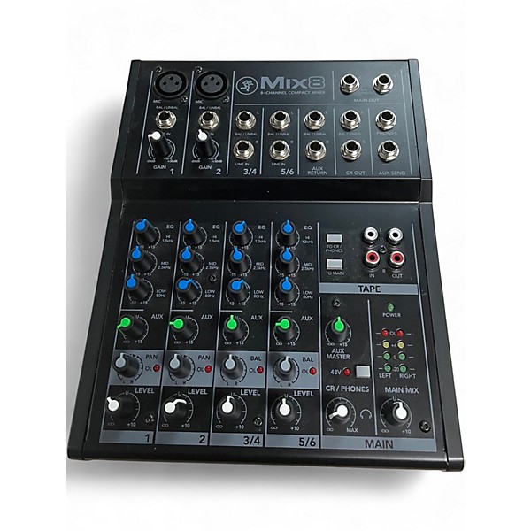 Used Mackie mix8 Unpowered Mixer