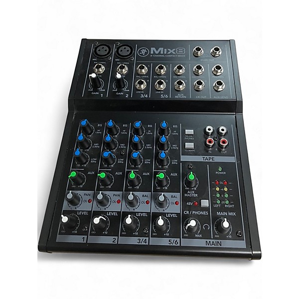 Used Mackie mix8 Unpowered Mixer