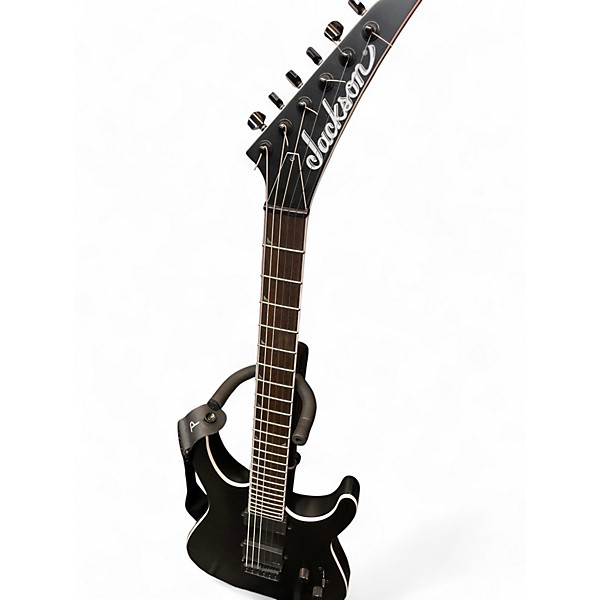 Used Jackson  Soloist SLA6 DX Satin Black Solid Body Electric Guitar
