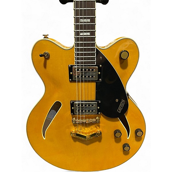 Used Gretsch Guitars Streamliner Limited-Edition Center Block Cat-Eye With V-Stop VILLAGE AMBER Hollow Body Electric Guitar
