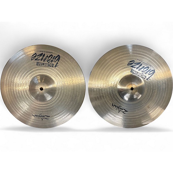 Used Zildjian 14in Scimitar Hi Hat Pair Cymbal
