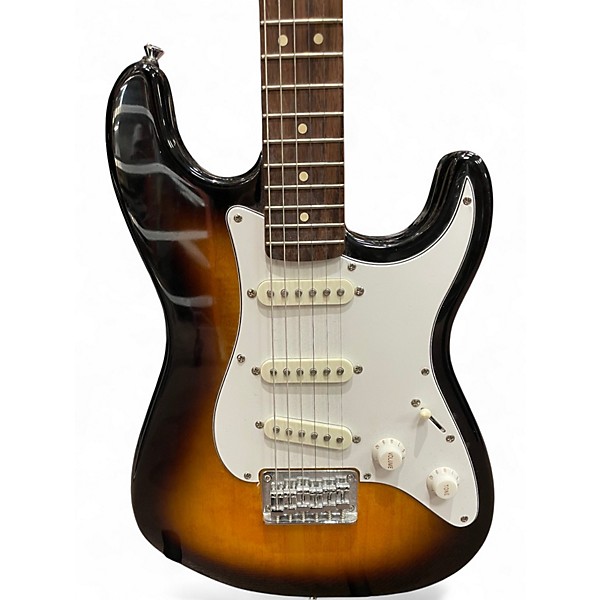 Used Squier Mini Affinity Stratocaster Sunburst Electric Guitar