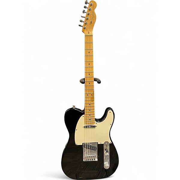 Used 2004 Fender American Standard Telecaster Black Solid Body Electric Guitar