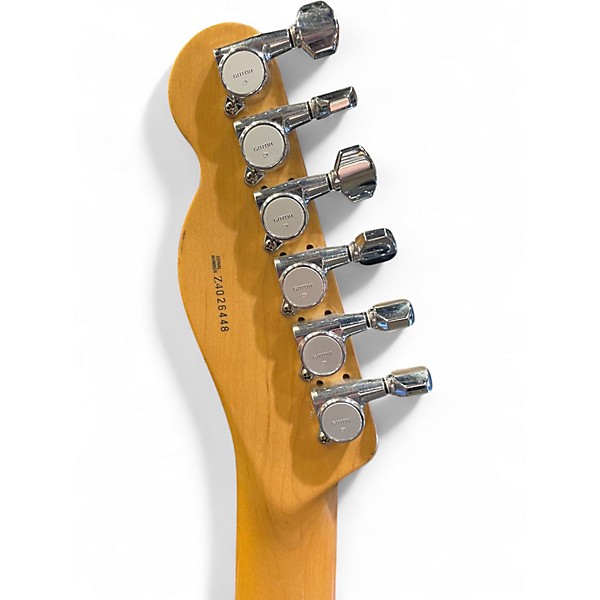 Used 2004 Fender American Standard Telecaster Black Solid Body Electric Guitar