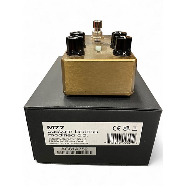 Used MXR M77 Custom Modified Badass Overdrive Effect Pedal