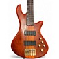Used Schecter Guitar Research DIAMOND SERIES STILLETO 5 STRING Amber Electric Bass Guitar