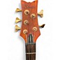 Used Schecter Guitar Research DIAMOND SERIES STILLETO 5 STRING Amber Electric Bass Guitar