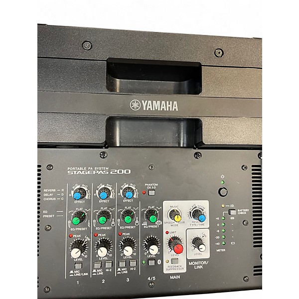 Used Yamaha STAGEPAS 200BTS Powered Speaker