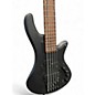 Used Schecter Guitar Research Stiletto Stealth Black Electric Bass Guitar