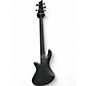 Used Schecter Guitar Research Stiletto Stealth Black Electric Bass Guitar