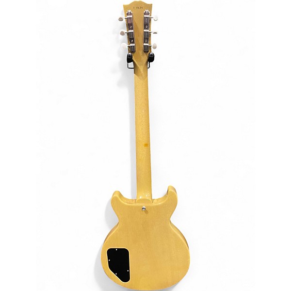 Used Gibson Custom Shop Les Paul Special Double Cut TV Yellow Solid Body Electric Guitar