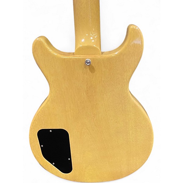 Used Gibson Custom Shop Les Paul Special Double Cut TV Yellow Solid Body Electric Guitar