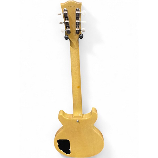 Used Gibson Custom Shop Les Paul Special Double Cut TV Yellow Solid Body Electric Guitar