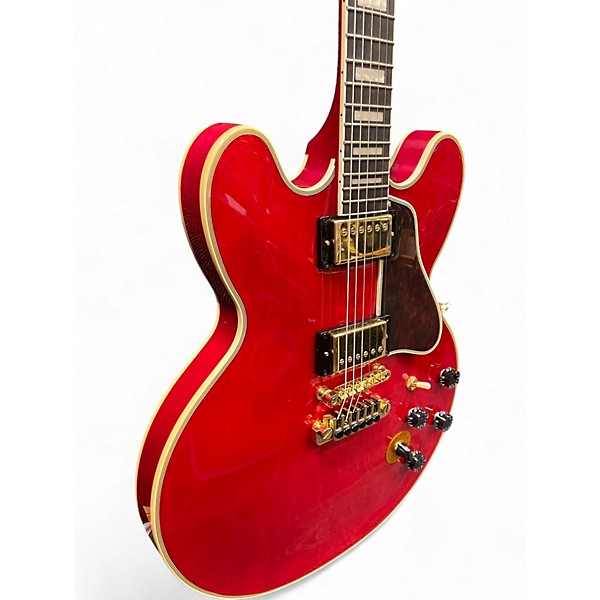 Used Epiphone BB King Lucille Cherry Hollow Body Electric Guitar