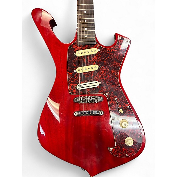 Used Ibanez FRM100 Paul Gilbert Signature Fireman RED Solid Body Electric Guitar