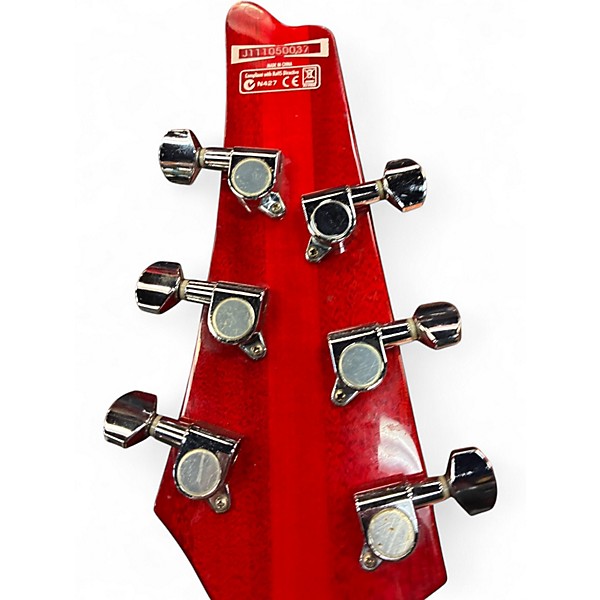 Used Ibanez FRM100 Paul Gilbert Signature Fireman RED Solid Body Electric Guitar