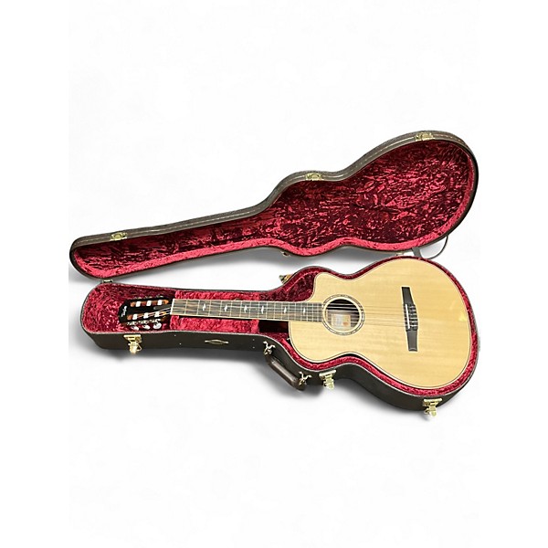 Used Taylor 812CE Natural Acoustic Electric Guitar