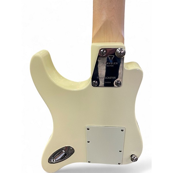 Used Traveler Guitar Travelcaster Olympic White Electric Guitar