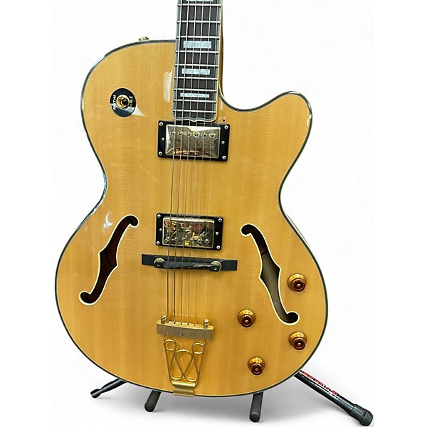 Used Epiphone Joe Pass Emperor II Natural Hollow Body Electric Guitar