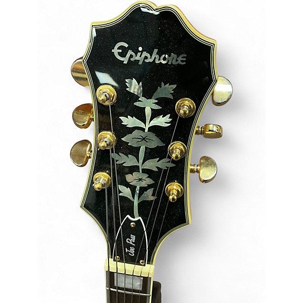 Used Epiphone Joe Pass Emperor II Natural Hollow Body Electric Guitar
